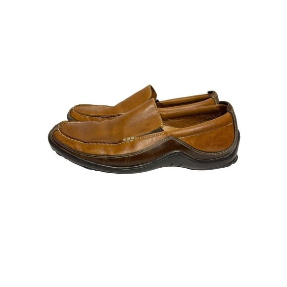 Cole Haan Tucker Venetian Loafer Slip On Driving Shoe Tan Men's Size 9 9M - Picture 3 of 9